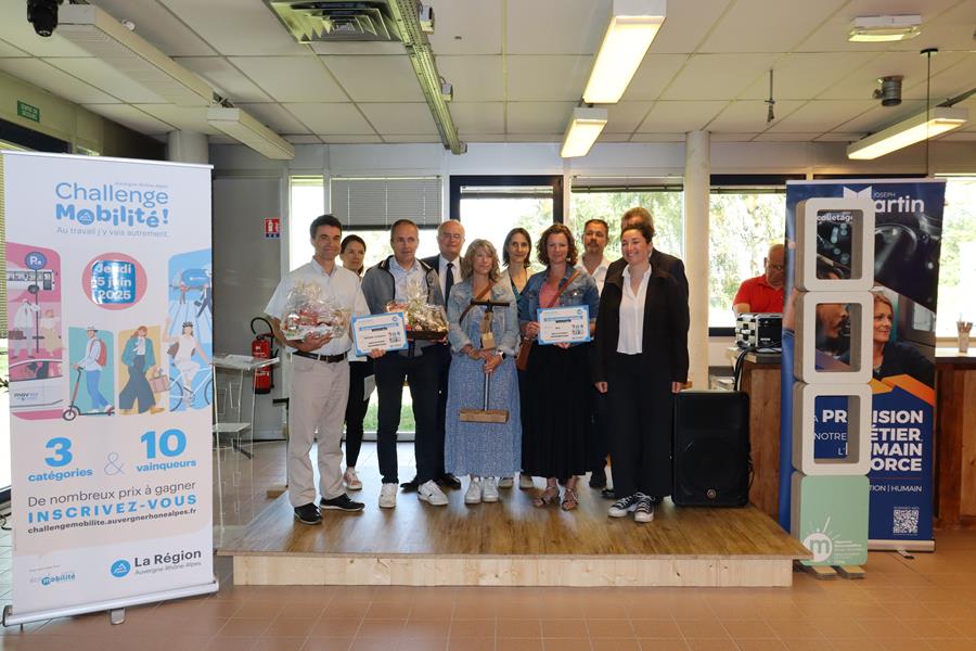 Challenge Mobilité 2025 : les entreprises du Grand Annecy à l’honneur !