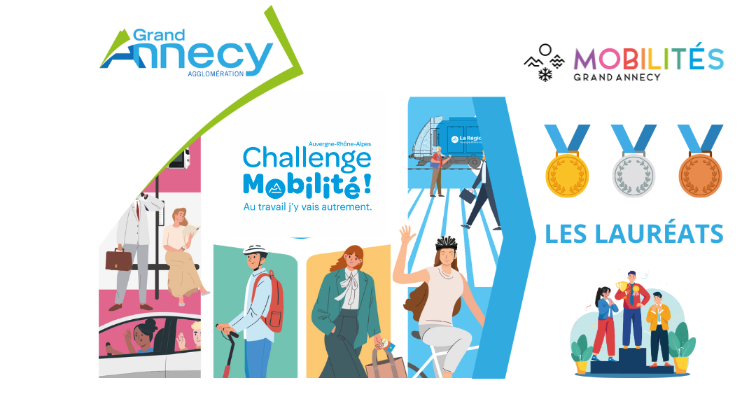 Challenge Mobilité 2025 : les entreprises du Grand Annecy à l’honneur !