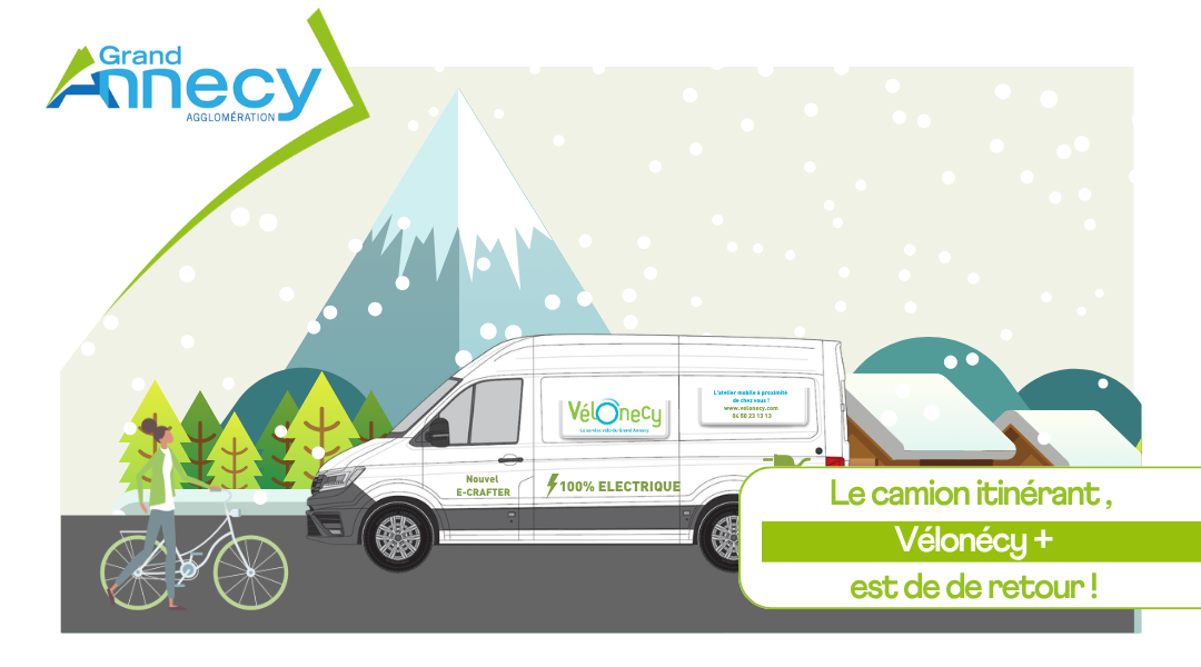 VELONECY + , le camion itinérant est de retour ! 