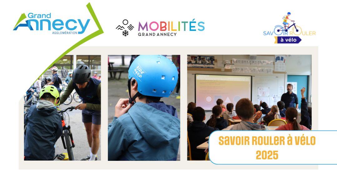 Renouvellement du Programme "Savoir Rouler à Vélo" dans les écoles primaires du Grand Annecy